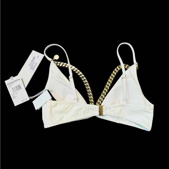 STELLA MCCARTNEY***Ivory Falabella Bikini Top***XS***$300 - Picture 9 of 10